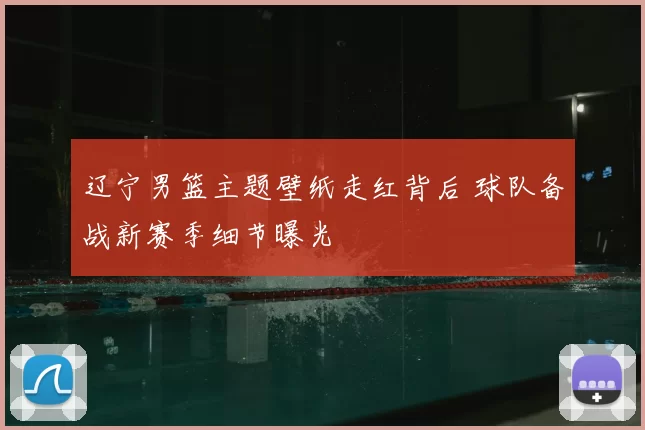 辽宁男篮主题壁纸走红背后 球队备战新赛季细节曝光