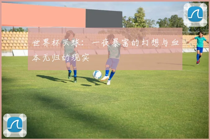 世界杯买球：一夜暴富的幻想与血本无归的现实