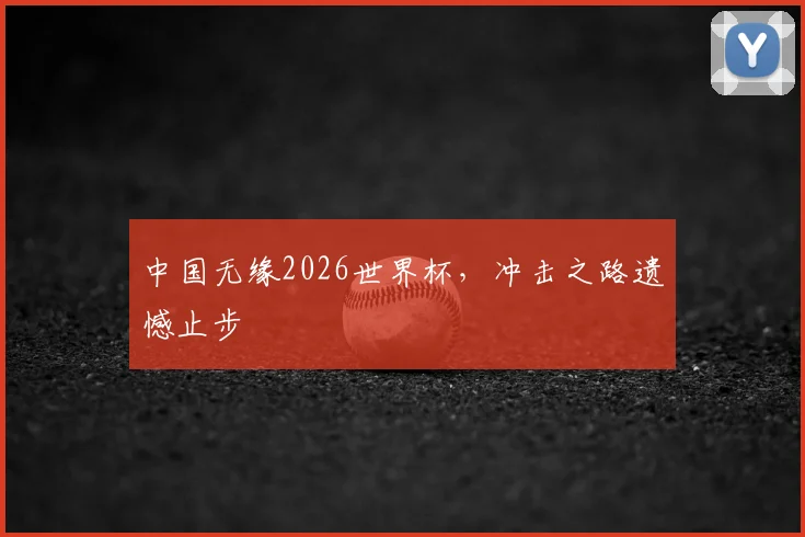 中国无缘2026世界杯，冲击之路遗憾止步